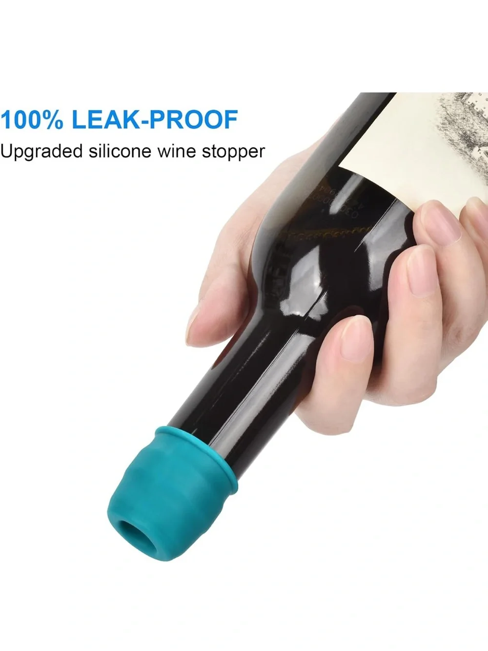 Wine Accessory Bundle Corkscrews & Silicone Bottle Stoppers 5 Piece Set